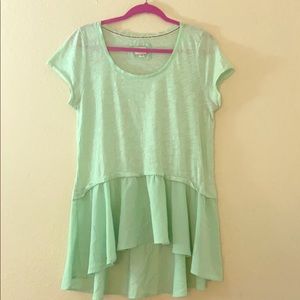 Anthropologie 9-H15 STCL Top